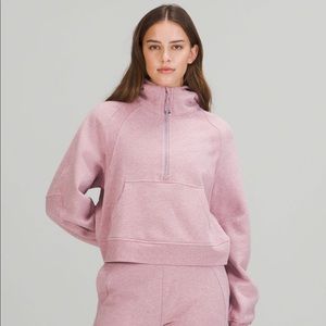 Like New Heathered Pink Taupe Scuba